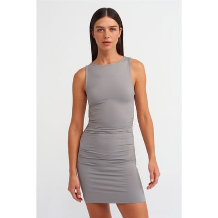 Bodycon Mini-jurk met Drapé