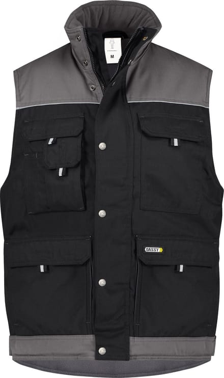 Tweekleurige bodywarmer