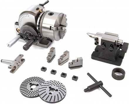 BS-0 verdeelapparaat set met 125 mm 3 klauwplaat