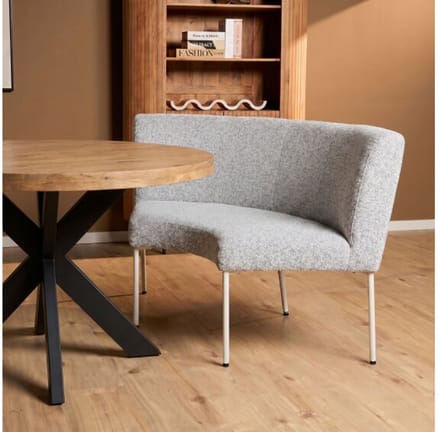 Starfurn - Eetkamerbank Riff - Beige - 100x100x87 cm