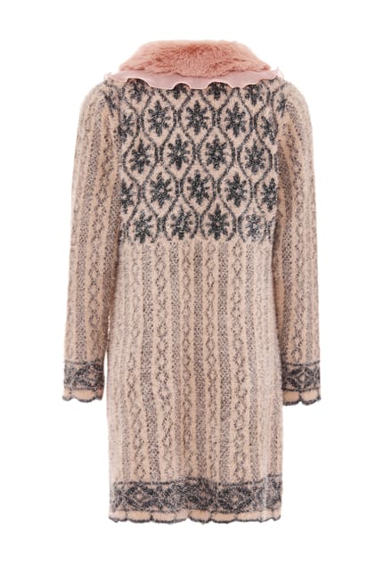 Faina Vest Dames roze/zwart