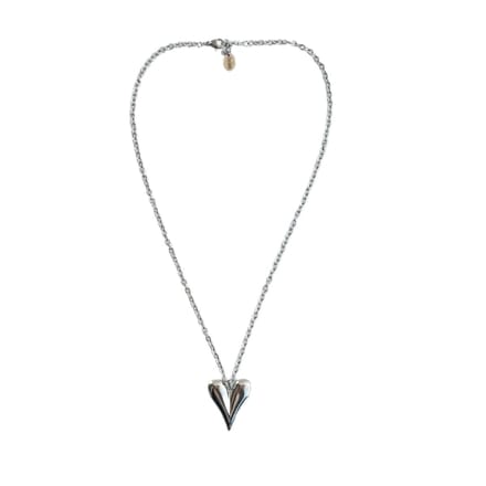 FlowJewels - ketting met hart - stainless steel - goud kleurig