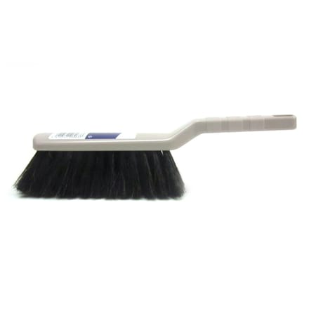 Linea handveger - schoonmaak borstel met paardenhaar mix zwart.