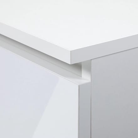 Kledingkast 2 Laden - Wit - Medahomestore