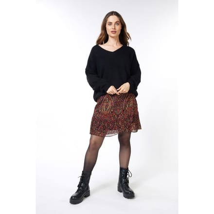 EsQualo Sweater V-neck Black Größe: S | Pullover Outlet | Damen | Schwarz