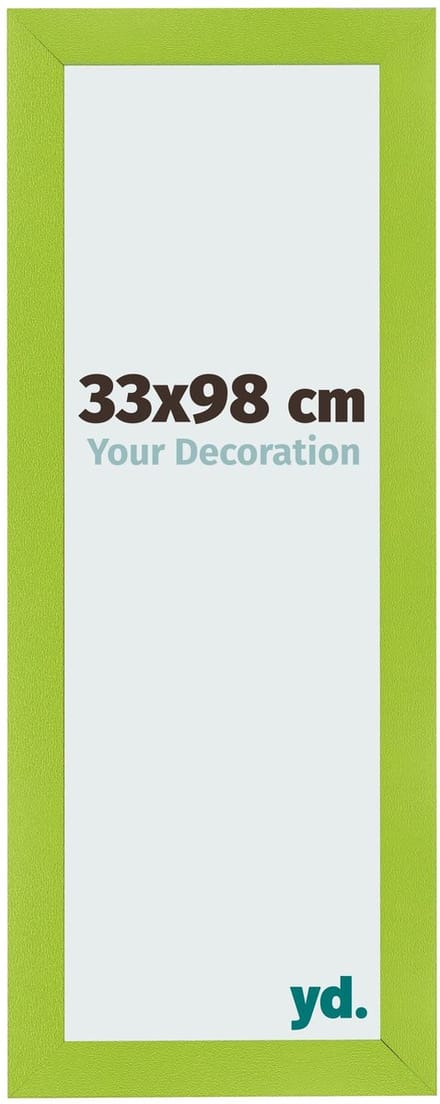 Your Decoration - Fotolijst 33x98 cm - MDF - Groen - Pisa