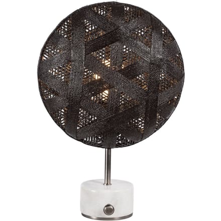 Forestier Chanpen S Hexagonal tafel zilver/zwart