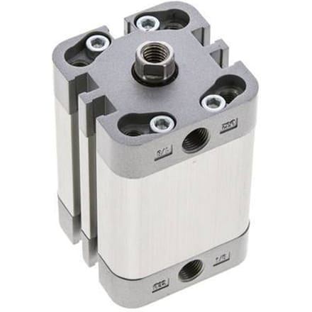 ISO 21287 Compacte Dubbelwerkende Cilinder 32-30mm - Magnetisch