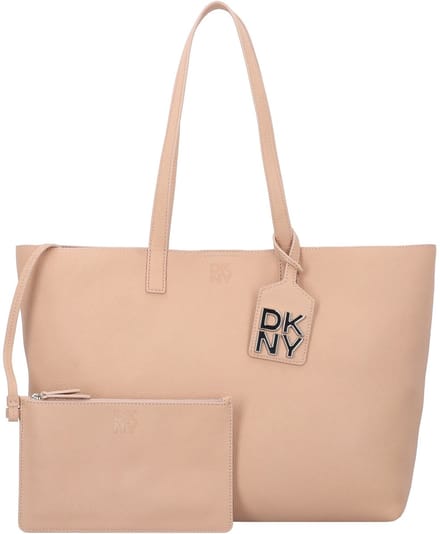 DKNY Milan Shopper Tas Leer 38 cm - 13 L - nude