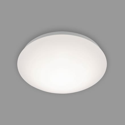 BRILONER - LED Plafonniére - plafondlamp - met warm wit licht 3.000K - 1.200Lm - 12W - wit - Ø28 cm