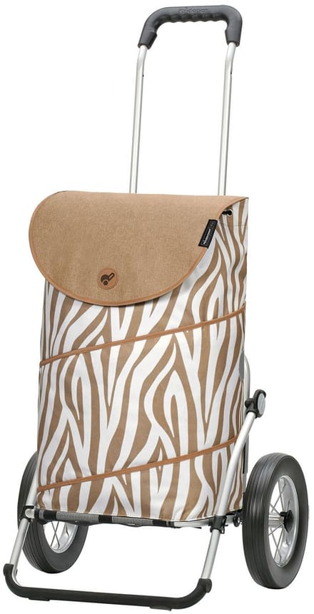 Andersen Shopper Royal Shopper Tyra Winkelwagen 59 cm - 45 L - zebra