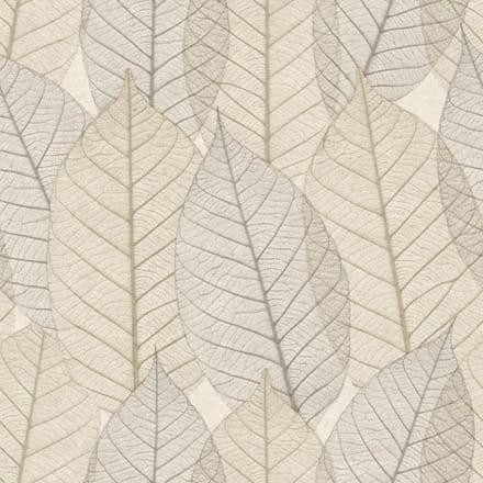 Decoprint Herbarium Behang met grote bladeren - HE27250   5415058080600   Behang