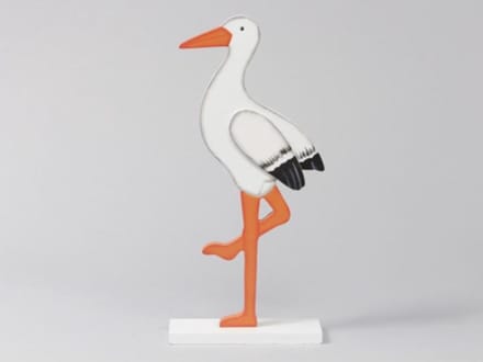 Figuren - Pc. 1 Storck/standing Natural 30x66cm