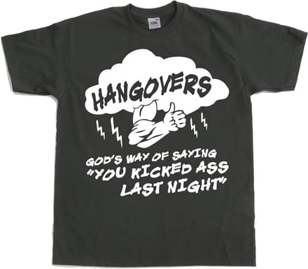 Hybris Hangovers God's Way donkergrijs