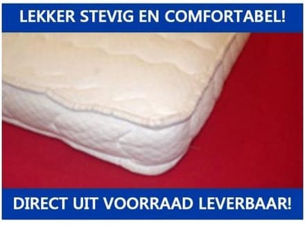 Topper Comfort 7cm dik vaste tijk 70X200