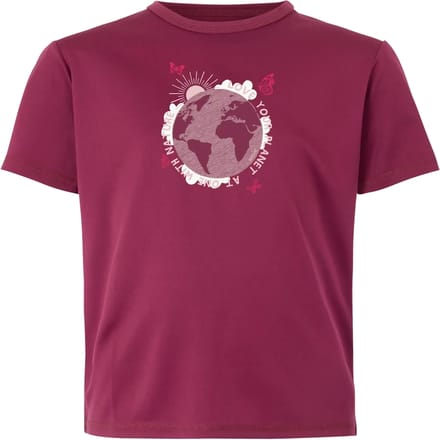 T-shirt Korte Mouwen Kinderen Mountain Graphic Design