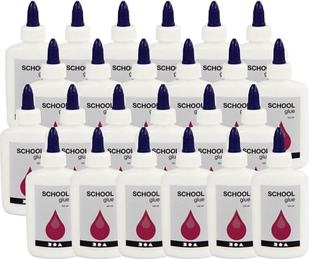 Schoollijm, 24x100 ml/ 1 doos