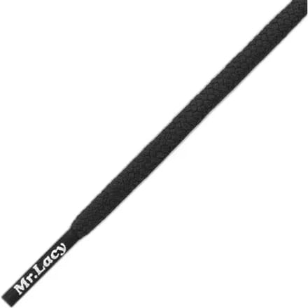 Schoenveters Mr.Lacy Roundies rond zwart 130 cm