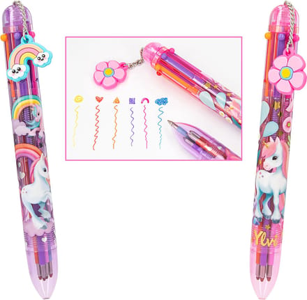 Ylvi en de Minimoomis gelpen met 6 kleuren Schrijfgerief