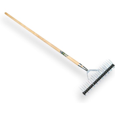 Synx Tools Verticuteerhark 11/21 tanden - verticuteren met hark - Incl. steel 150 cm