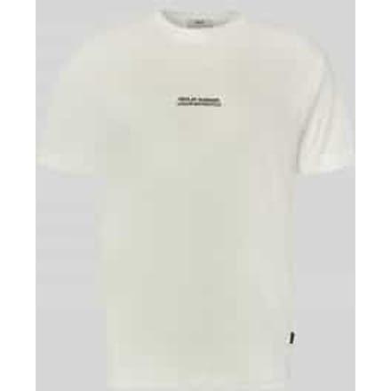 T-shirt met labelprint