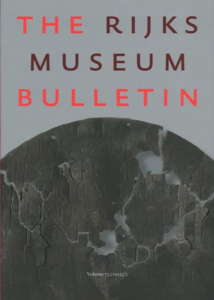 The Rijksmuseum Bulletin 73 - 02 2025