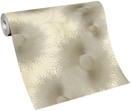 Elle Vinylbehang Aurora - Beige - 10,05 M X 53 Cm