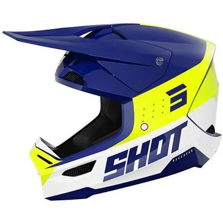 Volle motorhelm Shot Race Gear Furious League