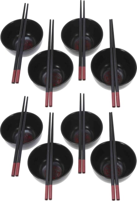 Excellent Houseware sushi serveer set voor 8 personen - keramiek