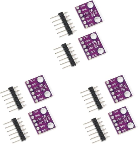 Sensormodule BME280 - Druksensor Luchtvochtigheid - Weerbewaking Projecten - Hoge Resolutie Meting - 3.3V 6 Stuks - Niet gespecificeerd