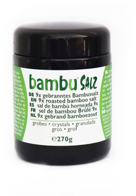 Bambu Salz Bamboezout grof 9x gebrand 270 Gram