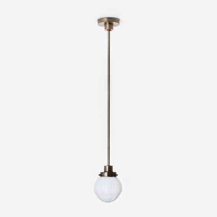 Hanglamp Victory 20's Brons - Art Deco Trade