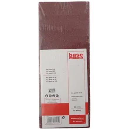 Baseline Schuurpapierpack 93x230mm 50stuks