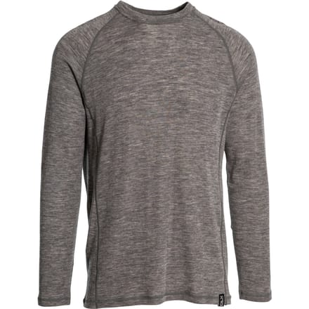 Trespass Heren Wexler Merino Base Layer Top (Donkergrijs mergel)