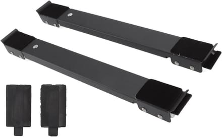 2x Verstelbare Onderstel Rollers voor Zware Apparaten - Voor Wasmachine & Koelkast
