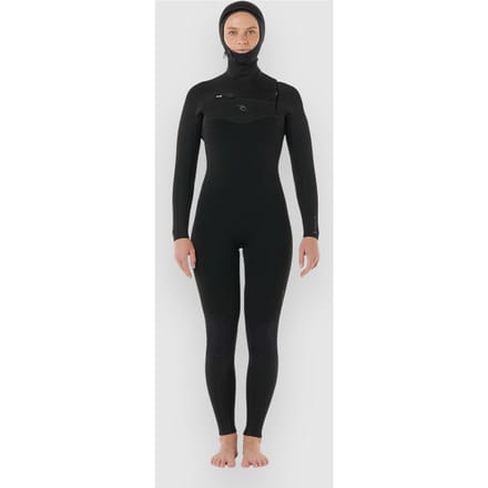 2026 Rip Curl Dames Dawn Patrol 5/4mm Met Capuchon Borst Ritssluiting