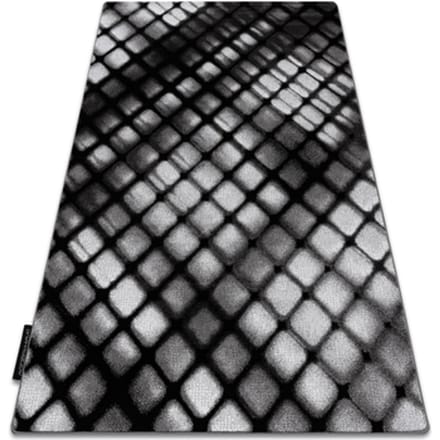 Kleden Rugsx Tapijt INTERO REFLEX 3D Geruite , grijskleuring 140x190 cm