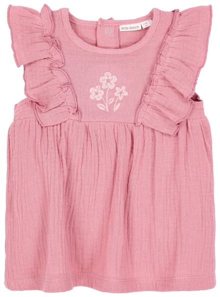 Little Dutch Jurk Met Broekje - Pink Blush - Maat 68