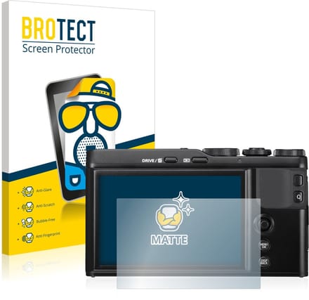 BROTECT - Screenprotector voor Fujifilm XF10 - Folie Beschermfolie matte 2 Stuks