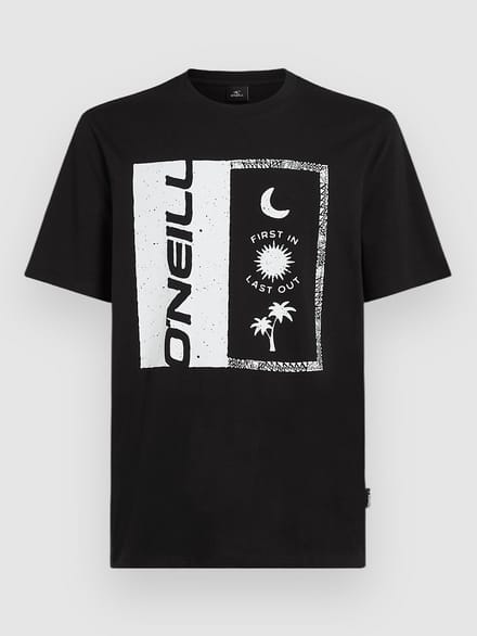 O'Neill Front Print T-Shirt zwart