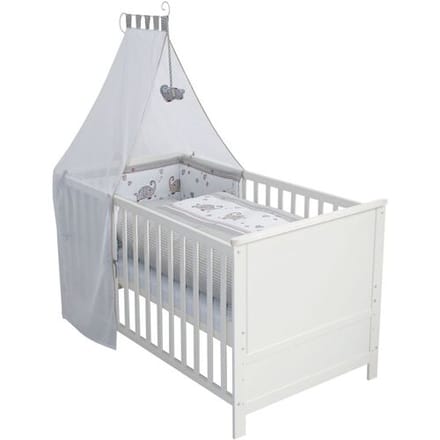 ROBA Kinderbed 70 x 140 cm (Jumbo Twins grijs)