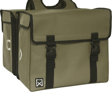Willex Dubbele Bisonyl Tas olijfgroen 40L