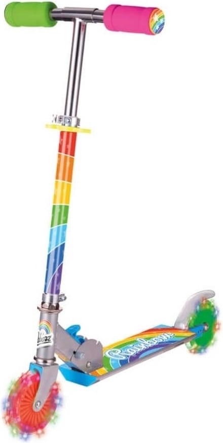 Step Regenboog Met Verlichte Wielen