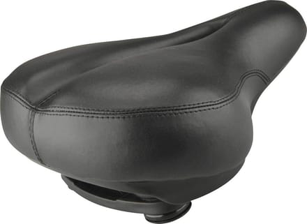 Zadel Super Soft met Geheugeneffect - Zwart