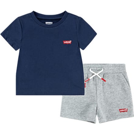Levis  Setjes BATWING TEE   KNIT SHORT