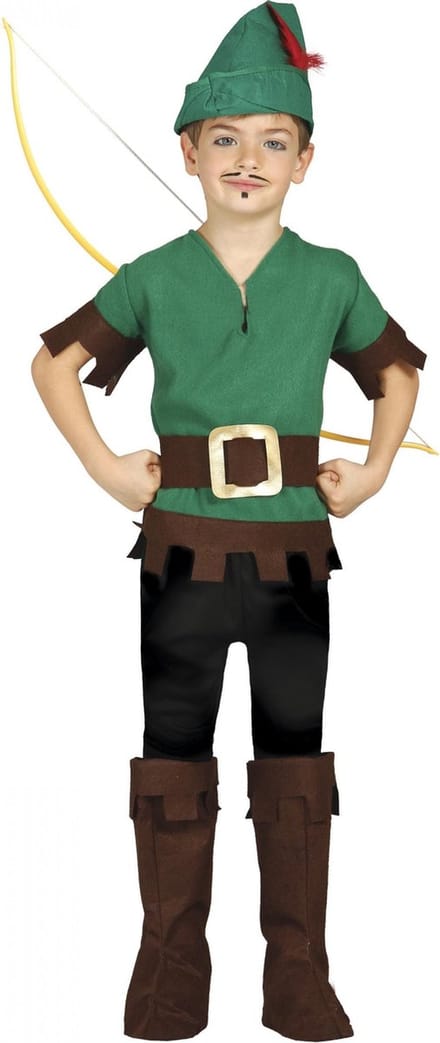 Fiestas Guirca Verkleedpak Robin Hood Polyester Maat 7-9 Jaar
