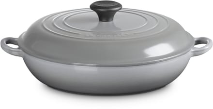 Le Creuset Tradition campagnard rond 30cm mist grey