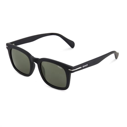 SINNER Filoti - Zonnebril - Polariserende SINTEC®-lenzen - Mat Zwart - Unisex - One size - BIO based frame
