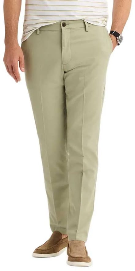 Dockers Signature Khaki Stain Defender Slim Broek Groen 38 / 32 Man