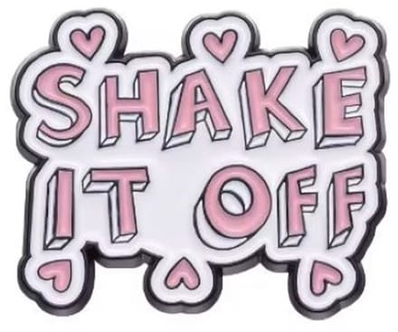 Pin Broche - enamel pin - kledingspeld - Taylor shake